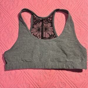 PINK by Victoria's Secret Activewear‎ Women's Gray Sport Bra Size M